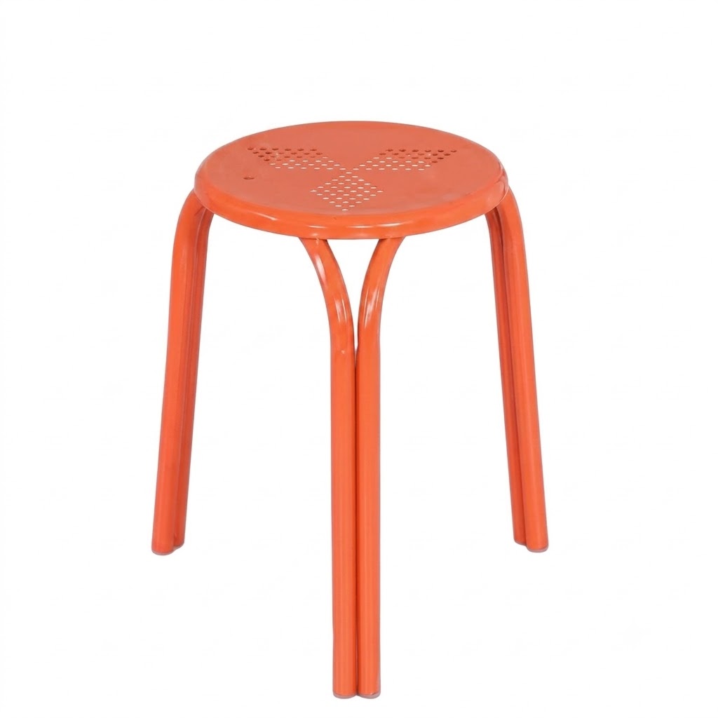 Stackable iron stool