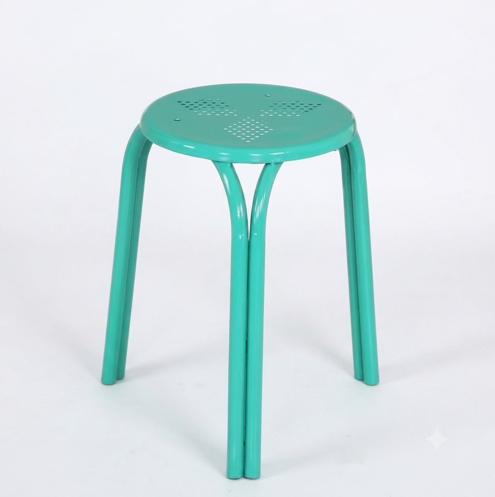 Stackable iron stool