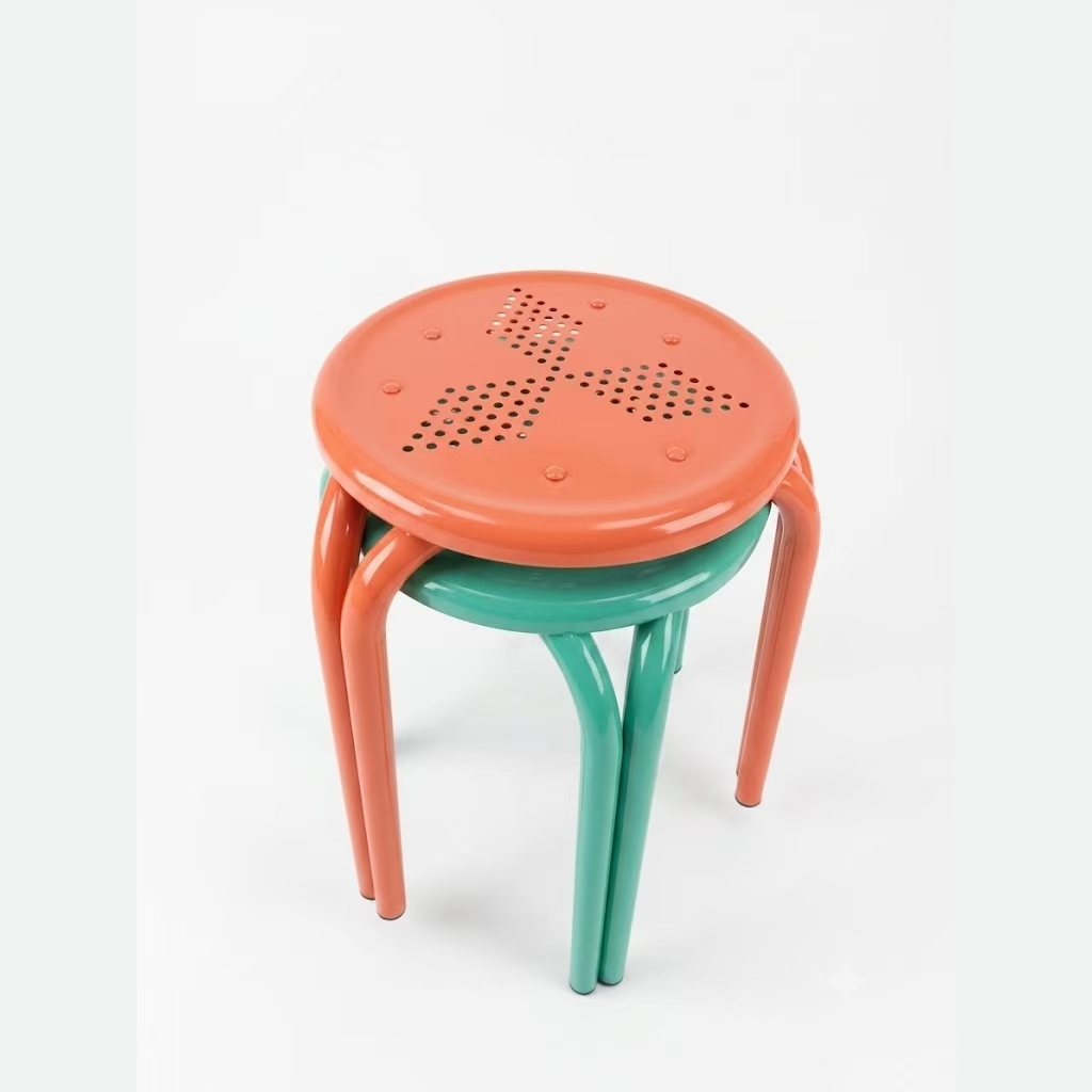Stackable iron stool